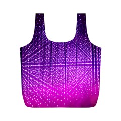 Pattern Light Color Structure Full Print Recycle Bags (m)  by Simbadda