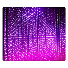 Pattern Light Color Structure Double Sided Flano Blanket (small) 