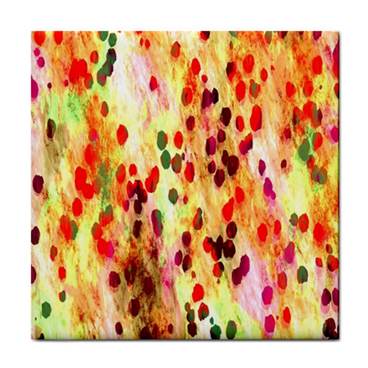 Background Color Pattern Abstract Tile Coasters