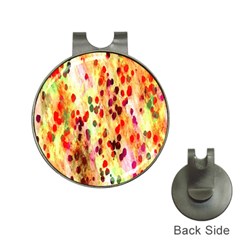 Background Color Pattern Abstract Hat Clips With Golf Markers