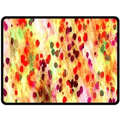 Background Color Pattern Abstract Fleece Blanket (large) 