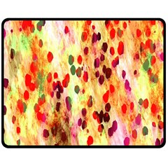 Background Color Pattern Abstract Fleece Blanket (medium)  by Simbadda