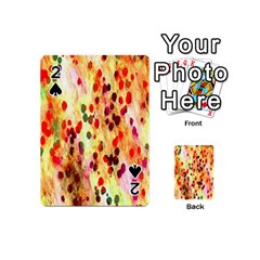 Background Color Pattern Abstract Playing Cards 54 (mini) 