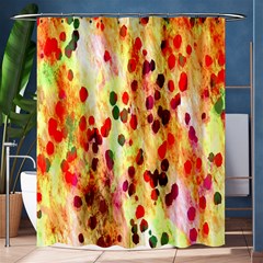 Background Color Pattern Abstract Shower Curtain 60  X 72  (medium) 