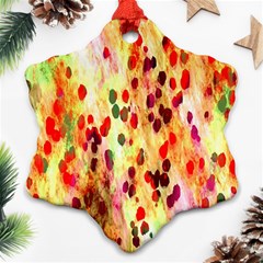 Background Color Pattern Abstract Ornament (snowflake)