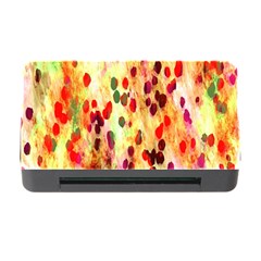 Background Color Pattern Abstract Memory Card Reader With Cf