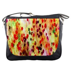 Background Color Pattern Abstract Messenger Bags by Simbadda