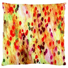 Background Color Pattern Abstract Large Cushion Case (one Side)