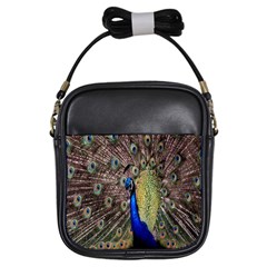 Multi Colored Peacock Girls Sling Bags by Simbadda