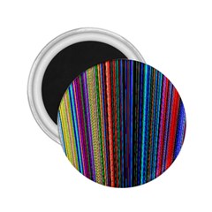 Multi Colored Lines 2 25  Magnets