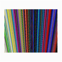 Multi Colored Lines Small Glasses Cloth (2-side)