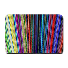 Multi Colored Lines Small Doormat  by Simbadda