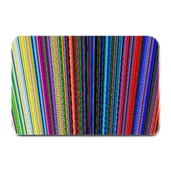 Multi Colored Lines Plate Mats