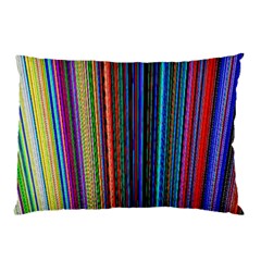 Multi Colored Lines Pillow Case