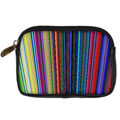 Multi Colored Lines Digital Camera Cases by Simbadda