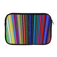 Multi Colored Lines Apple Macbook Pro 17  Zipper Case