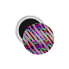 Multi Color Wave Abstract Pattern 1 75  Magnets by Simbadda