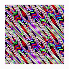 Multi Color Wave Abstract Pattern Medium Glasses Cloth by Simbadda