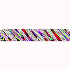 Multi Color Wave Abstract Pattern Small Bar Mats by Simbadda