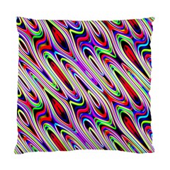 Multi Color Wave Abstract Pattern Standard Cushion Case (two Sides)