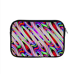 Multi Color Wave Abstract Pattern Apple Macbook Pro 15  Zipper Case