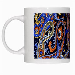 Pattern Color Design Texture White Mugs by Simbadda