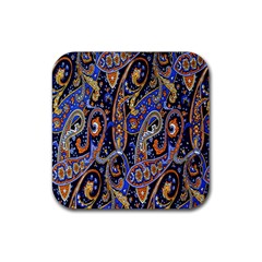 Pattern Color Design Texture Rubber Coaster (square)  by Simbadda