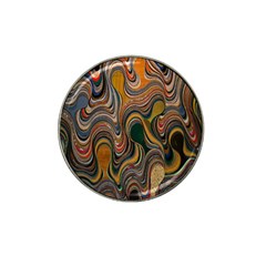 Swirl Colour Design Color Texture Hat Clip Ball Marker