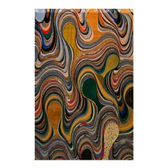 Swirl Colour Design Color Texture Shower Curtain 48  X 72  (small) 