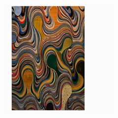 Swirl Colour Design Color Texture Large Garden Flag (two Sides)