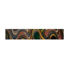 Swirl Colour Design Color Texture Flano Scarf (mini)