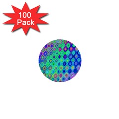 Background Texture Pattern Colorful 1  Mini Buttons (100 pack) 