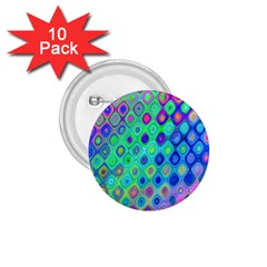 Background Texture Pattern Colorful 1.75  Buttons (10 pack)