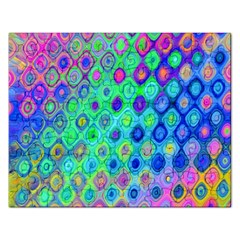 Background Texture Pattern Colorful Rectangular Jigsaw Puzzl