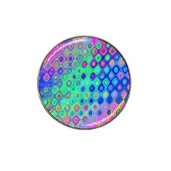 Background Texture Pattern Colorful Hat Clip Ball Marker