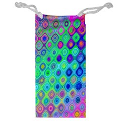 Background Texture Pattern Colorful Jewelry Bag