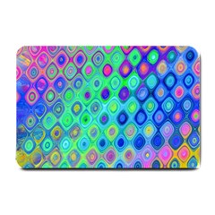 Background Texture Pattern Colorful Small Doormat 