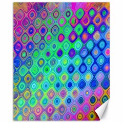 Background Texture Pattern Colorful Canvas 11  x 14  