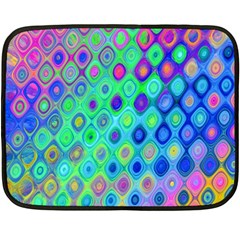 Background Texture Pattern Colorful Fleece Blanket (mini)