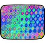 Background Texture Pattern Colorful Double Sided Fleece Blanket (Mini)  35 x27  Blanket Front