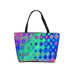 Background Texture Pattern Colorful Shoulder Handbags