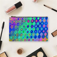 Background Texture Pattern Colorful Cosmetic Bag (Medium) 