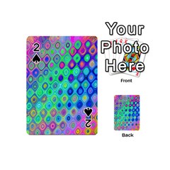 Background Texture Pattern Colorful Playing Cards 54 (Mini) 