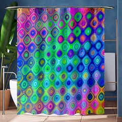 Background Texture Pattern Colorful Shower Curtain 60  x 72  (Medium) 