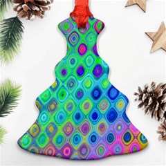 Background Texture Pattern Colorful Ornament (Christmas Tree) 