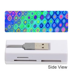 Background Texture Pattern Colorful Memory Card Reader (stick) 