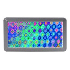 Background Texture Pattern Colorful Memory Card Reader (mini)