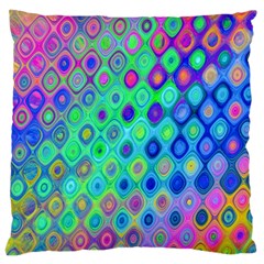 Background Texture Pattern Colorful Large Cushion Case (Two Sides)