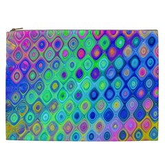 Background Texture Pattern Colorful Cosmetic Bag (XXL) 