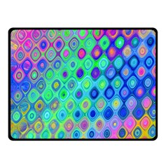 Background Texture Pattern Colorful Double Sided Fleece Blanket (Small) 